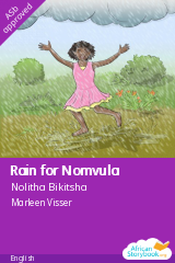 Cover of Rain for Nomvula by Letta Machoga