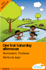 Cover of One hot Saturday afternoon by Nombulelo Thabane
