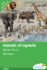 Cover of Animals of Uganda by Wendy Parry
